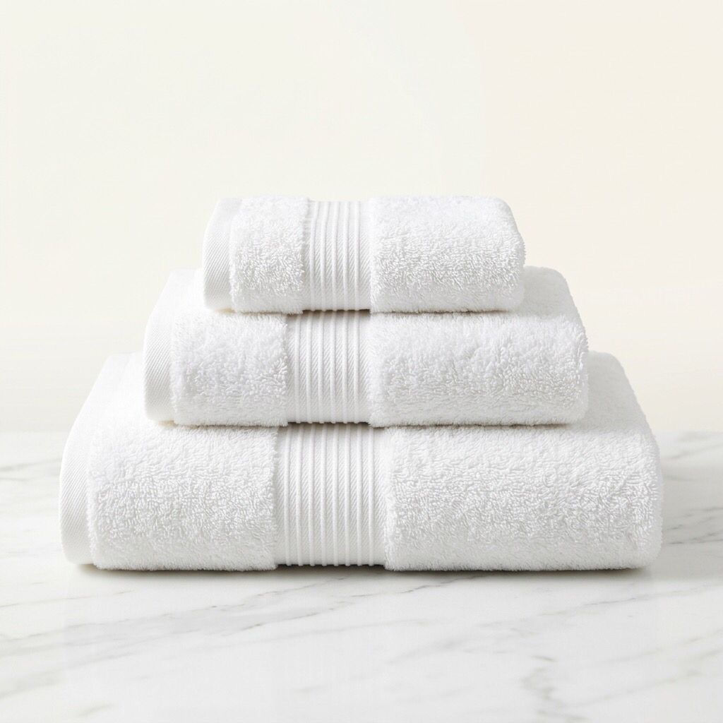 600 GSM Combed Cotton Luxury Towel Set - Moon - Image 4